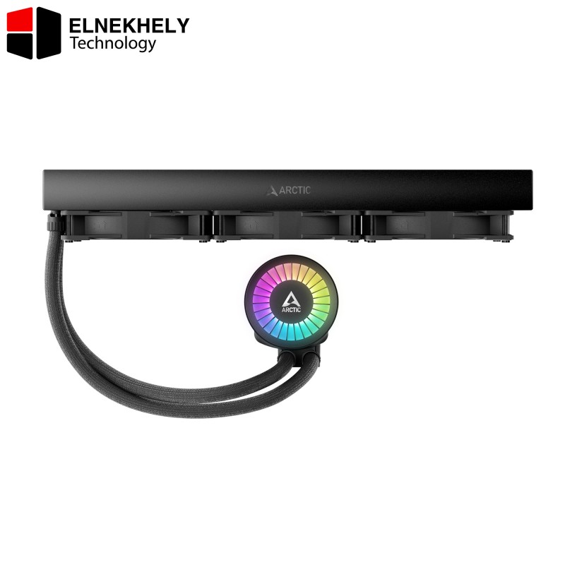 ARCTIC Liquid Freezer III 420 A-RGB CPU AIO Water Cooler – High-Performance 420mm Liquid Cooling System, PWM-Controlled Pump, 200–1900 RPM Fans, Intel LGA1851/LGA1700 & AMD AM5/AM4 Compatible – Black ARCTIC Liquid Freezer III 420 A-RGB CPU AIO Water Cooler – High-Performance 420mm Liquid Cooling System, PWM-Controlled Pump, 200–1900 RPM Fans, Intel LGA1851/LGA1700 & AMD AM5/AM4 Compatible – Black