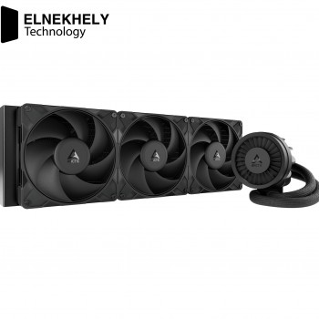 ARCTIC Liquid Freezer III 420 AIO Liquid CPU Cooler – Pro Edition, 420mm Radiator, 3x 140mm PWM Fans, High-Performance Water Cooling, Compatible with Intel LGA1851/1700 & AMD AM5/AM4 – Black