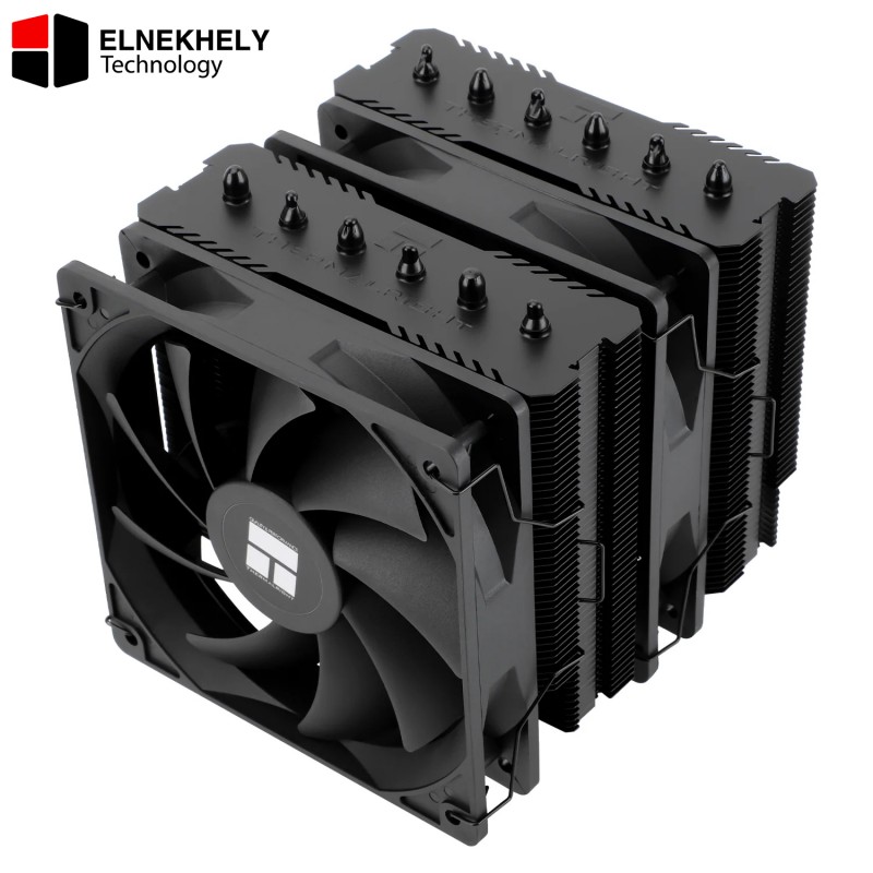 Thermalright Peerless Assassin 120 SE ARGB CPU Cooler – Dual Tower Black Heatsink, 6 Heatpipes, Dual 120mm ARGB Fans, High-Performance Air Cooling, Intel & AMD Support