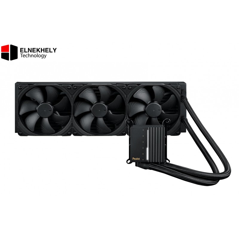 ASUS ProArt LC 420 AIO Liquid CPU Cooler – 420mm Radiator with 3x Noctua NF-A14 iPPC-2000 PWM Fans, Illuminated System Status Meter, High-Performance Quiet Cooling for Creators ASUS ProArt LC 420 AIO Liquid CPU Cooler – 420mm Radiator with 3x Noctua NF-A14 iPPC-2000 PWM Fans, Illuminated System Status Meter, High-Performance Quiet Cooling for Creators