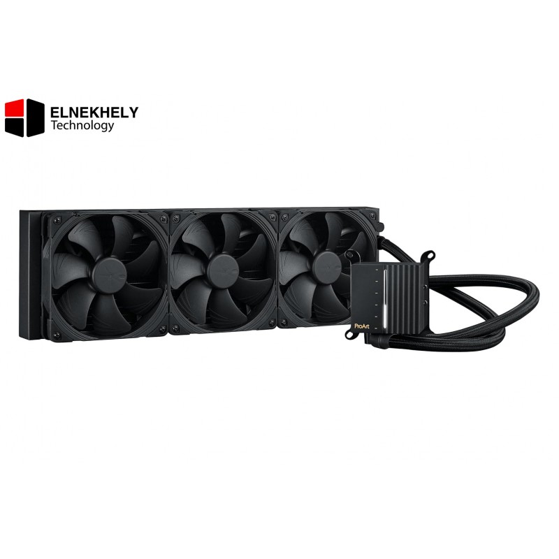 ASUS ProArt LC 420 AIO Liquid CPU Cooler – 420mm Radiator with 3x Noctua NF-A14 iPPC-2000 PWM Fans, Illuminated System Status Meter, High-Performance Quiet Cooling for Creators ASUS ProArt LC 420 AIO Liquid CPU Cooler – 420mm Radiator with 3x Noctua NF-A14 iPPC-2000 PWM Fans, Illuminated System Status Meter, High-Performance Quiet Cooling for Creators