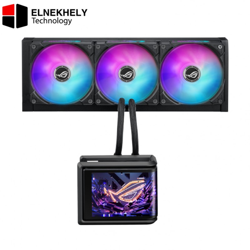 ROG Ryuo IV SLC 360 ARGB AIO Liquid Cooler – 360mm Radiator, 3x ARGB Fans, Anime Matrix Display, Asetek Pump, Intel/AMD Compatible ROG Ryuo IV SLC 360 ARGB AIO Liquid Cooler – 360mm Radiator, 3x ARGB Fans, Anime Matrix Display, Asetek Pump, Intel/AMD Compatible