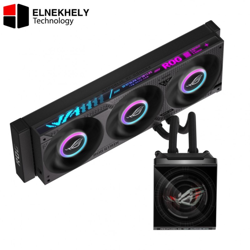 ASUS ROG Strix LC IV 360 ARGB LCD Black Edition CPU Liquid Cooler ASUS ROG Strix LC IV 360 ARGB LCD Black Edition CPU Liquid Cooler