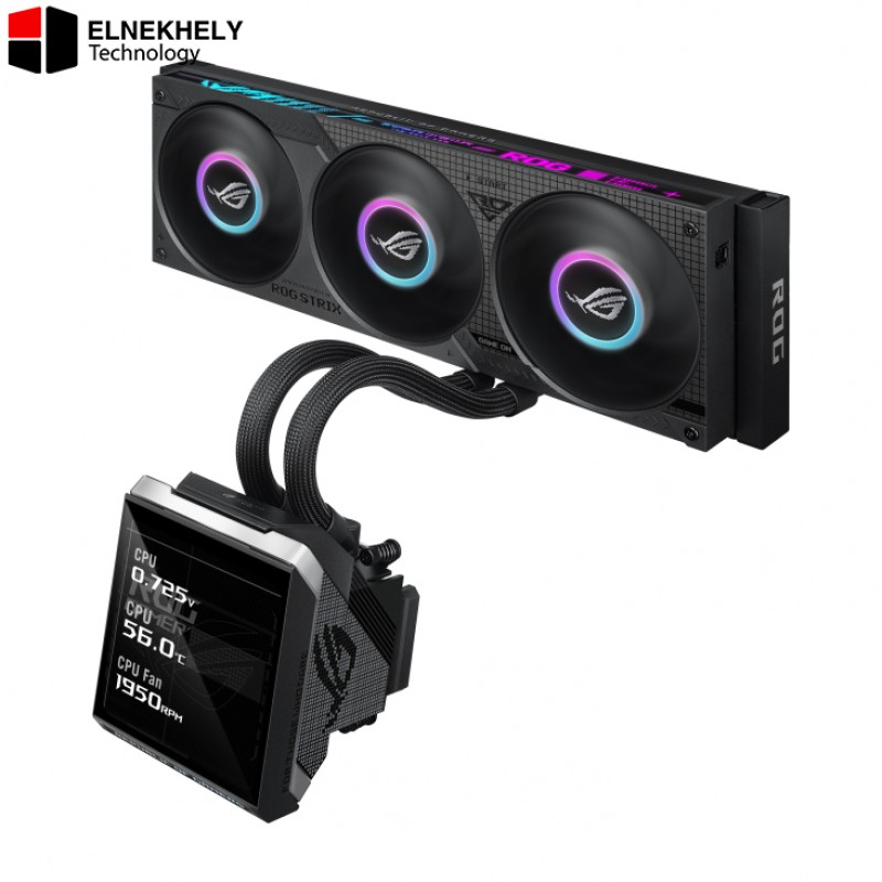 ASUS ROG Strix LC IV 360 ARGB LCD Black Edition CPU Liquid Cooler ASUS ROG Strix LC IV 360 ARGB LCD Black Edition CPU Liquid Cooler