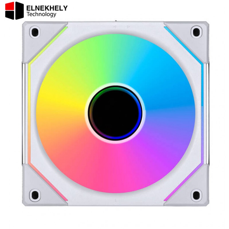 Lian Li UNI FAN SL-INF120 / SL-INF140 ARGB PWM Case Fans – 120mm & 140mm, 200–2100 RPM, High Airflow, 2.66-2.88 mmH2O, Quiet 28-29 dB(A), Fluid Dynamic Bearing, No Controller, 3-Year Warranty (WHITE)