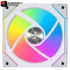 Lian Li UNI FAN SL-INF120 / SL-INF140 ARGB PWM Case Fans – 120mm & 140mm, 200–2100 RPM, High Airflow, 2.66-2.88 mmH2O, Quiet 28-29 dB(A), Fluid Dynamic Bearing, No Controller, 3-Year Warranty (WHITE)