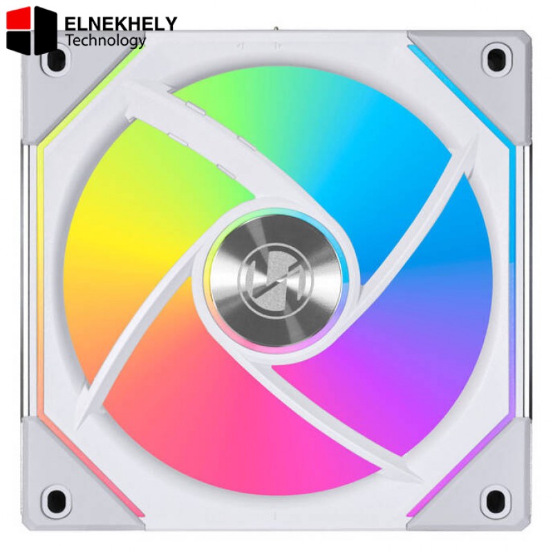 Lian Li UNI FAN SL-INF120 / SL-INF140 ARGB PWM Case Fans – 120mm & 140mm, 200–2100 RPM, High Airflow, 2.66-2.88 mmH2O, Quiet 28-29 dB(A), Fluid Dynamic Bearing, No Controller, 3-Year Warranty (WHITE)