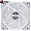 Lian Li UNI FAN SL-INF120 / SL-INF140 ARGB PWM Case Fans – 120mm & 140mm, 200–2100 RPM, High Airflow, 2.66-2.88 mmH2O, Quiet 28-29 dB(A), Fluid Dynamic Bearing, No Controller, 3-Year Warranty (WHITE)