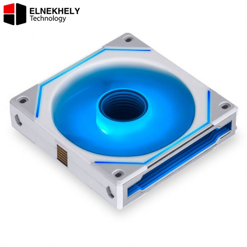 Lian Li UNI FAN SL-INF120 / SL-INF140 ARGB PWM Case Fans – 120mm & 140mm, 200–2100 RPM, High Airflow, 2.66-2.88 mmH2O, Quiet 28-29 dB(A), Fluid Dynamic Bearing, No Controller, 3-Year Warranty (WHITE)