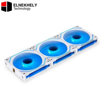 Lian Li UNI FAN SL-INF120 / SL-INF140 ARGB PWM Case Fans – 120mm & 140mm, 200–2100 RPM, High Airflow, 2.66-2.88 mmH2O, Quiet 28-29 dB(A), Fluid Dynamic Bearing, No Controller, 3-Year Warranty (WHITE)