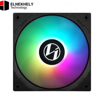 Lian Li ST120 RGB Black 3-Pack PWM Fans with ARGB Controller — 120mm High Static Pressure, 800-1900 RPM, 69.17 CFM Airflow, 2.6 mmH2O Air Pressure, Fluid Dynamic Bearings, 32 dBA Noise, Compatible with Motherboard RGB Sync