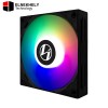 Lian Li ST120 RGB Black 3-Pack PWM Fans with ARGB Controller — 120mm High Static Pressure, 800-1900 RPM, 69.17 CFM Airflow, 2.6 mmH2O Air Pressure, Fluid Dynamic Bearings, 32 dBA Noise, Compatible with Motherboard RGB Sync Lian Li ST120 RGB Black 3-Pack PWM Fans with ARGB Controller — 120mm High Static Pressure, 800-1900 RPM, 69.17 CFM Airflow, 2.6 mmH2O Air Pressure, Fluid Dynamic Bearings, 32 dBA Noise, Compatible with Motherboard RGB Sync
