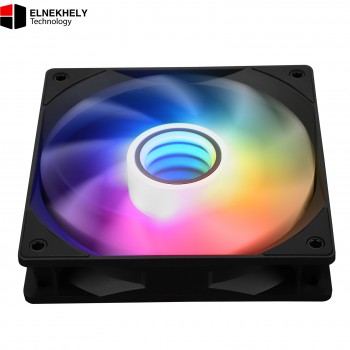 Thermalright TL-C12B-S V3 120mm ARGB PWM Fan – Mirror Light Effect, Silent Cooling Fan for PC Case, CPU Air Cooler & Liquid Cooler, 4-Pin High Airflow Quiet Computer Fan