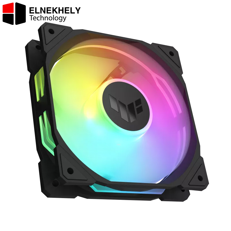 TUF Gaming TR120 ARGB Chassis Fan – High Static Pressure & Airflow Performance, 120mm PWM Cooling Fan with Addressable RGB Lighting, Durable Design for Optimal PC Cooling & Customizable Illumination TUF Gaming TR120 ARGB Chassis Fan – High Static Pressure & Airflow Performance, 120mm PWM Cooling Fan with Addressable RGB Lighting, Durable Design for Optimal PC Cooling & Customizable Illumination
