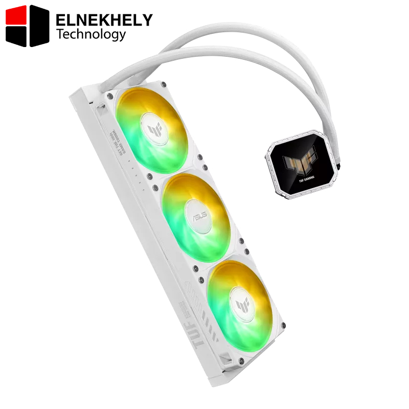 ASUS TUF Gaming LC III 360 ARGB LCD White Edition – All-in-One Liquid CPU Cooler with 2.8” IPS Display, Triple ARGB Fans, High Airflow, Quiet Pump, Intel LGA 1851/1700/1200 & AMD AM5/AM4 Support ASUS TUF Gaming LC III 360 ARGB LCD White Edition – All-in-One Liquid CPU Cooler with 2.8” IPS Display, Triple ARGB Fans, High Airflow, Quiet Pump, Intel LGA 1851/1700/1200 & AMD AM5/AM4 Support
