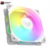 TUF Gaming TR120 ARGB White Chassis Fan – 120mm PWM High Static Pressure & Airflow Cooling Fan, Addressable RGB Lighting, Durable Design, Optimized for PC Cases, Radiators & Heatsinks TUF Gaming TR120 ARGB White Chassis Fan – 120mm PWM High Static Pressure & Airflow Cooling Fan, Addressable RGB Lighting, Durable Design, Optimized for PC Cases, Radiators & Heatsinks