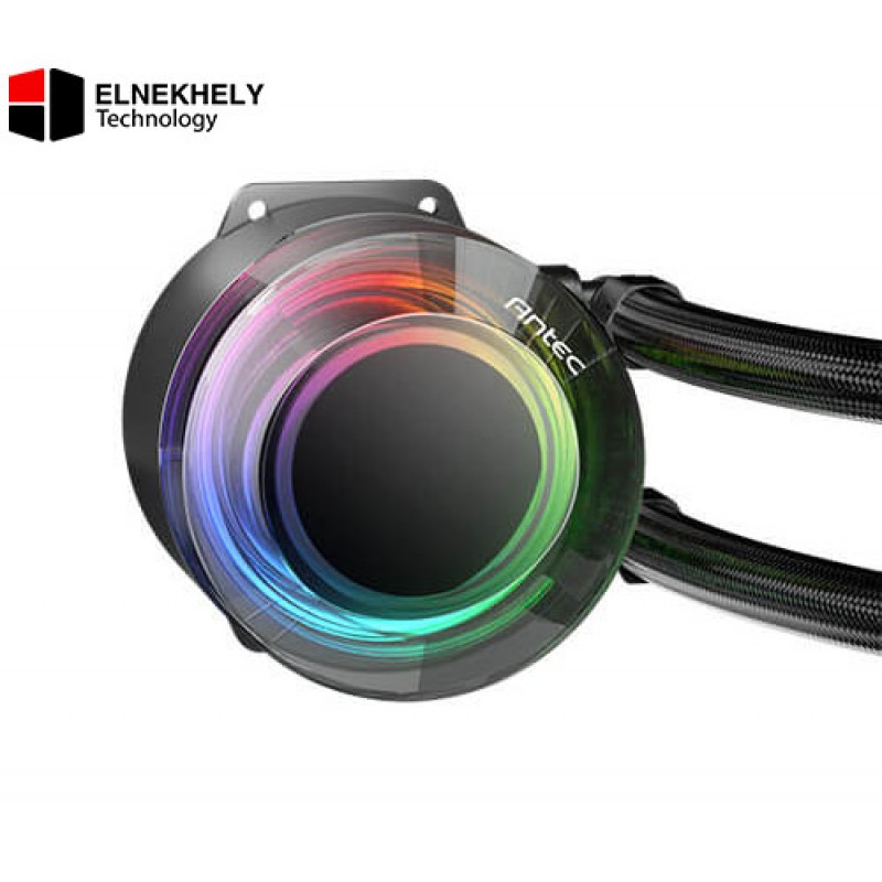 Antec Vortex 360mm ARGB LUM Liquid CPU Cooler – AIO Water Cooling System with PWM Fans Addressable RGB, Intel & AMD Support Up to 280W TDP (Black) Antec Vortex 360mm ARGB LUM Liquid CPU Cooler – AIO Water Cooling System with PWM Fans Addressable RGB, Intel & AMD Support Up to 280W TDP (Black)