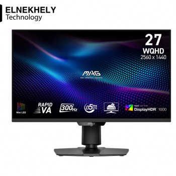 MSI MAG 274QPF X30MV 27 Inch WQHD Rapid VA Mini LED Gaming Monitor, 300Hz, 0.5ms GTG, DisplayHDR 1000, Adaptive Sync, USB-C, HDMI & DisplayPort, Height Adjustable Stand MSI MAG 274QPF X30MV 27 Inch WQHD Rapid VA Mini LED Gaming Monitor, 300Hz, 0.5ms GTG, DisplayHDR 1000, Adaptive Sync, USB-C, HDMI & DisplayPort, Height Adjustable Stand