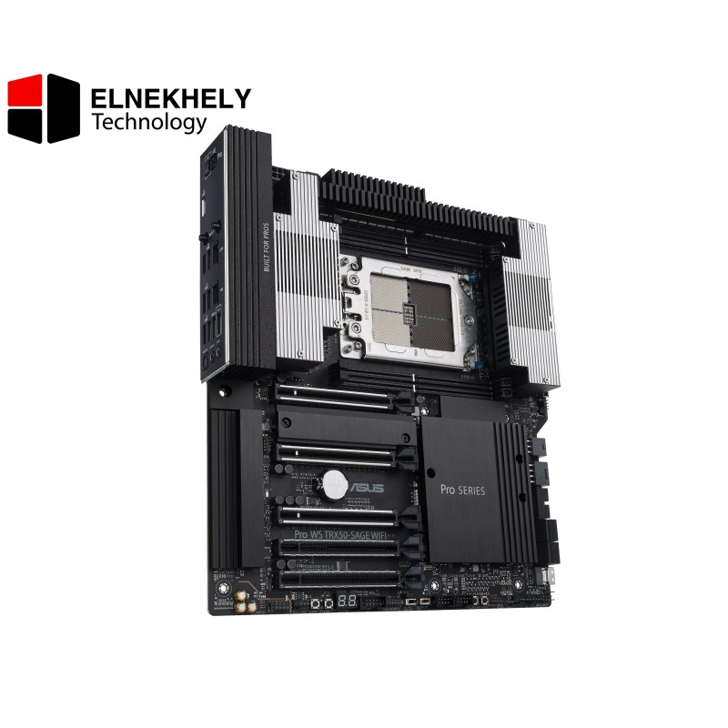 ASUS Pro WS TRX50-SAGE WIFI Workstation Motherboard – sTR5 Socket, DDR5, PCIe 5.0, USB4, WiFi 7, ECC Memory Support