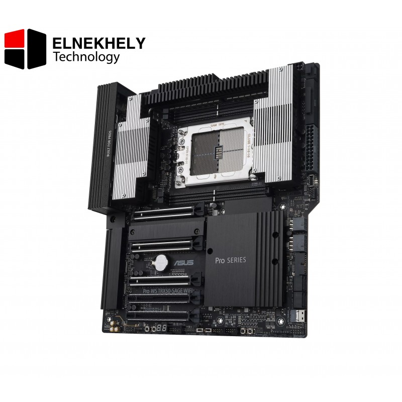 ASUS Pro WS TRX50-SAGE WIFI Workstation Motherboard – sTR5 Socket, DDR5, PCIe 5.0, USB4, WiFi 7, ECC Memory Support