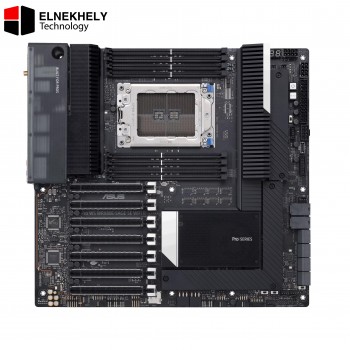 ASUS Pro WS WRX80E-SAGE SE WiFi II Workstation Motherboard | AMD WRX80 Chipset | Supports Ryzen Threadripper PRO CPUs | Extended-ATX | PCIe 4.0 | ECC Memory | WiFi 6 | Dual 10G LAN