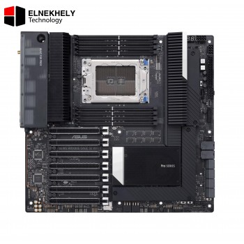 ASUS Pro WS WRX80E-SAGE SE WiFi II Workstation Motherboard | AMD WRX80 Chipset | Supports Ryzen Threadripper PRO CPUs | Extended-ATX | PCIe 4.0 | ECC Memory | WiFi 6 | Dual 10G LAN