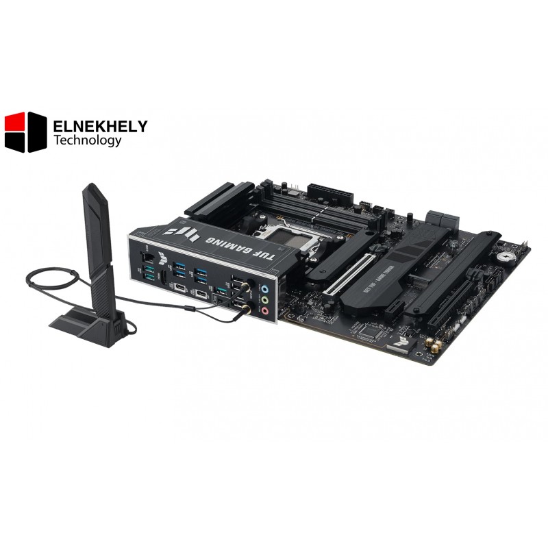 ASUS TUF GAMING X870E-PLUS WIFI 7 Motherboard – AMD AM5 Socket, Ryzen 9000/8000/7000 Support, DDR5 Memory, PCIe 5.0, USB 4.0, 2.5G LAN, WiFi 7, Aura Sync RGB