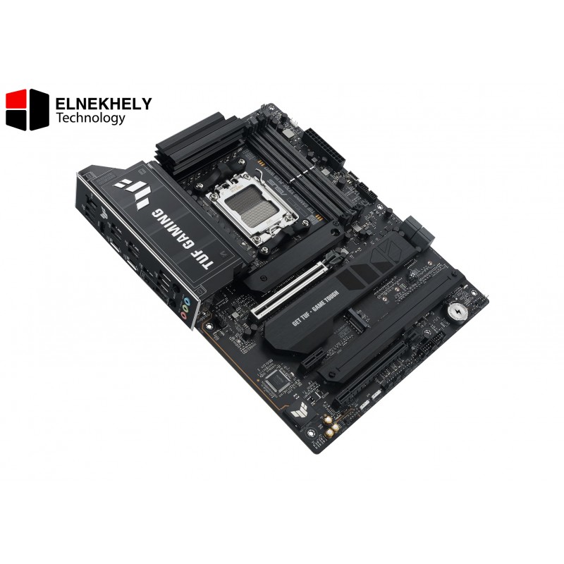 ASUS TUF GAMING X870E-PLUS WIFI 7 Motherboard – AMD AM5 Socket, Ryzen 9000/8000/7000 Support, DDR5 Memory, PCIe 5.0, USB 4.0, 2.5G LAN, WiFi 7, Aura Sync RGB