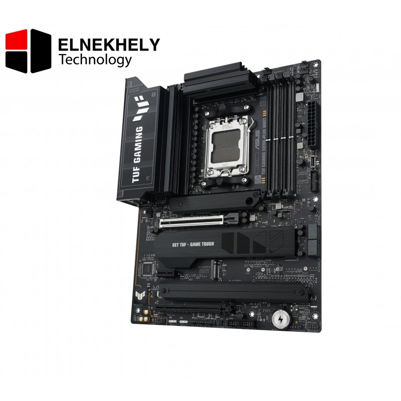 ASUS TUF GAMING X870E-PLUS WIFI 7 Motherboard – AMD AM5 Socket, Ryzen 9000/8000/7000 Support, DDR5 Memory, PCIe 5.0, USB 4.0, 2.5G LAN, WiFi 7, Aura Sync RGB
