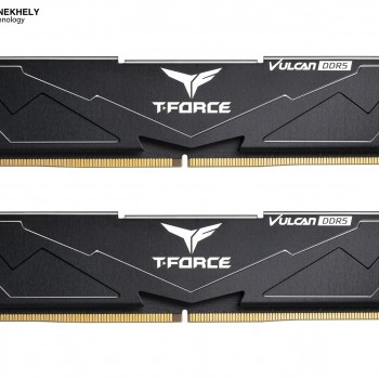 TEAMGROUP T-Force Vulcan DDR5 32GB (2×16GB) 6000MHz CL38 Desktop RAM (Black)