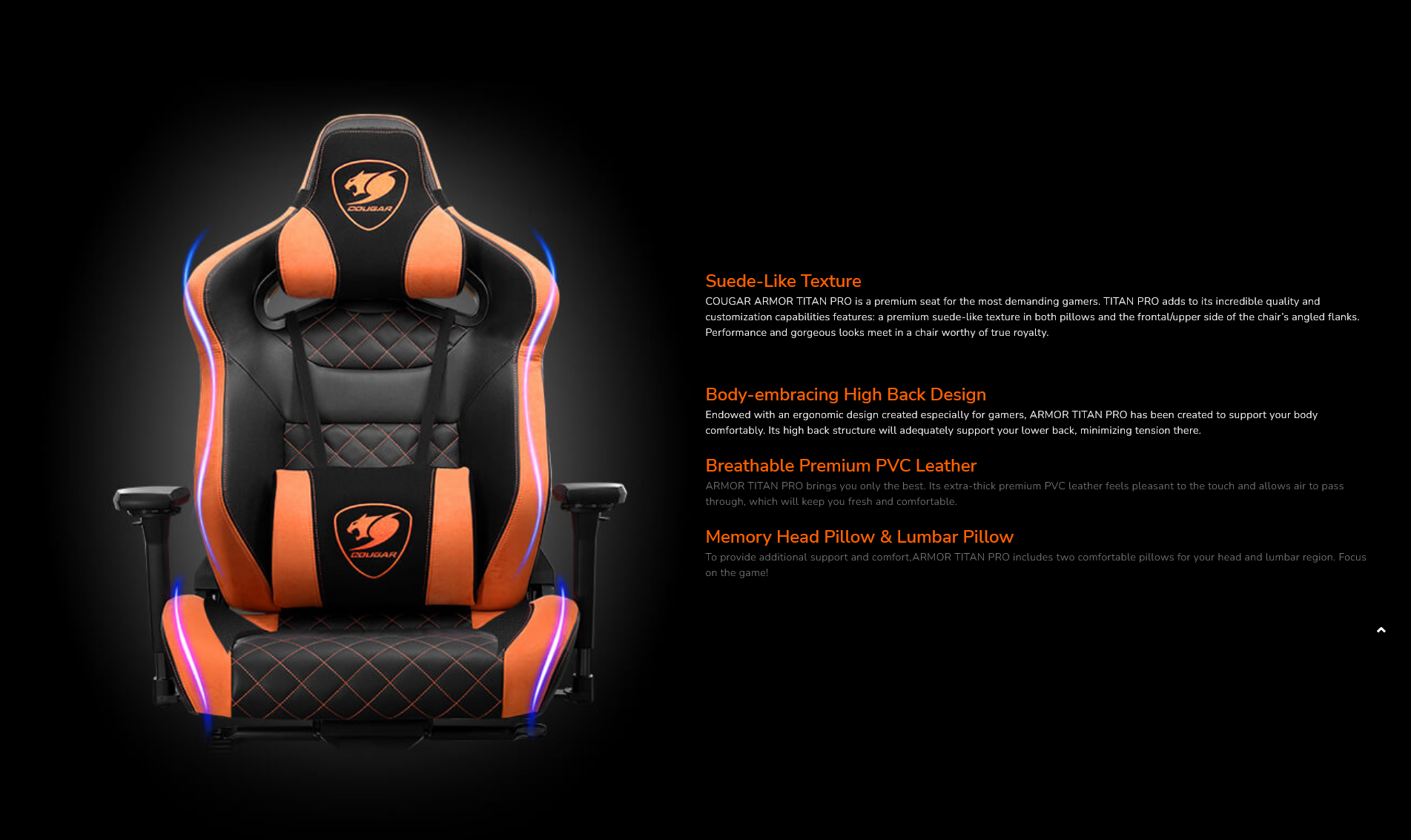 Search - Tag - ARMOR TITAN PRO ROYAL SEAT :: Cougar Gaming Cyprus